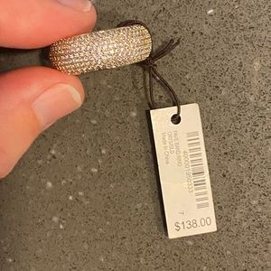 Henri Bendel gold ring size 7